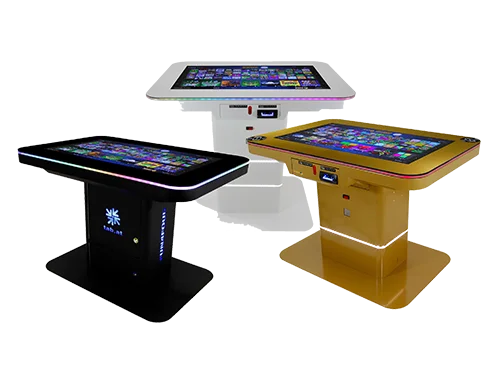 Der Fun4Four EVO Spieltisch ist in 3 Farben verfügbar