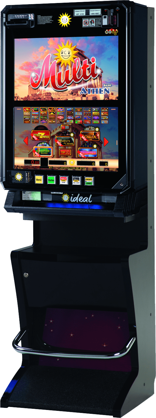 Multi Game Geldspielgerät Merkur Ideal Slimline 22 HD