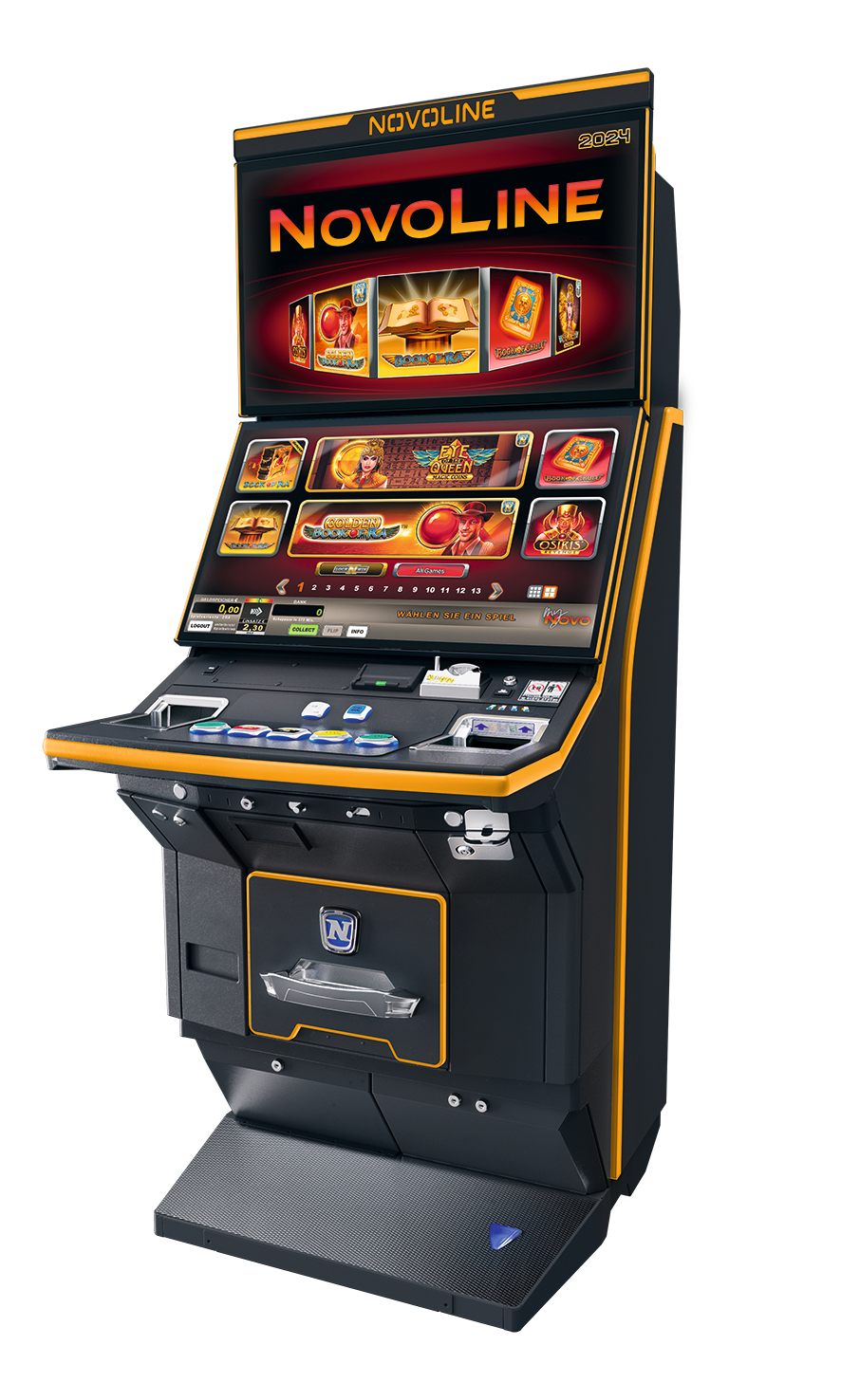 Multi Game Geldspielgerät Novoline Master Plus nach TR 5